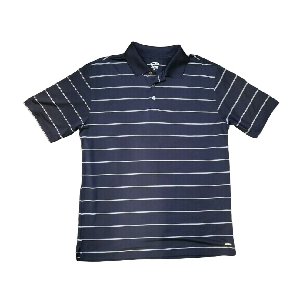 Champion Blue White Golf Polo Men's Size Medium PIT TO PIT 24in 29 L